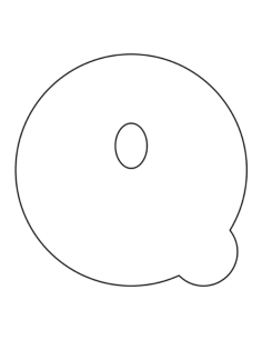 Bubble Letter Q Kids Coloring Pages Pdf, Free Vectors File
